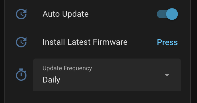 Auto Update Controls